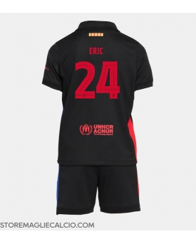 Barcelona Eric Garcia #24 Maglia Gara Trasferta Repliche 2024-25 Bambino